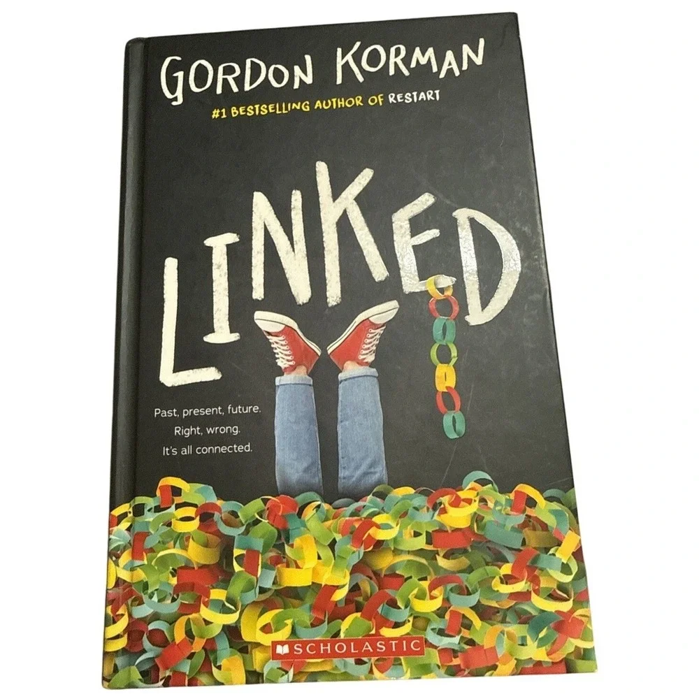 Linked By Gordon Korman Hardcover Young Adult‎ Fictional Novel Very Good